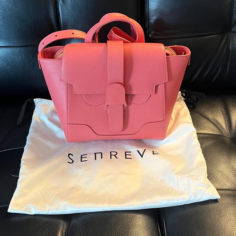 Senreve | Mini Maestra in Pebbled Coral